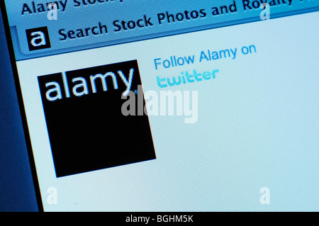 Site web de l'agence image Alamy Banque D'Images