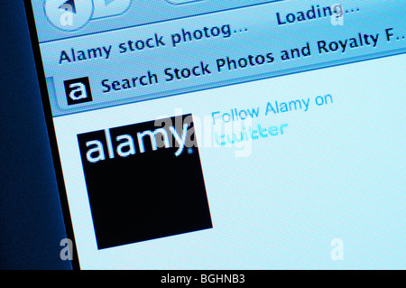 Site web de l'agence image Alamy Banque D'Images