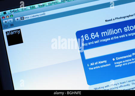 Site web de l'agence image Alamy Banque D'Images