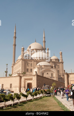 La mosquée de Mohamed Ali dans la Citadelle de Saladin au Caire, Egypte, Afrique du Sud Banque D'Images