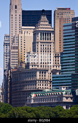 La ville de New York. La Standard Oil immeuble situé au 26 Broadway à Manhattan. Banque D'Images