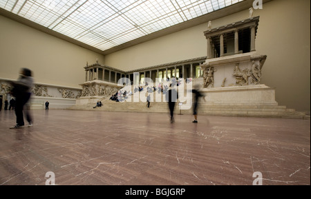 Musée de Pergame de Berlin 2009 DDR 1989 temple unifié l'Allemagne avant la guerre de l'histoire positive fin de la guerre froide à l'Est Ouest ville Berl Banque D'Images