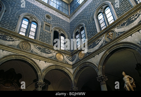 Palazzo Medici, Florence, Italie Banque D'Images