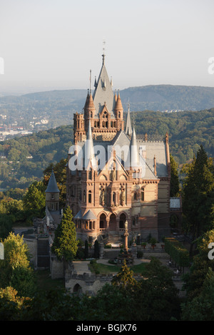 Schloß, Königswinter, Drachenburg 1882 bis 1884 dans historistischem résultant de la SLA Stil für den Börsenmakler, Bankier und späteren Banque D'Images