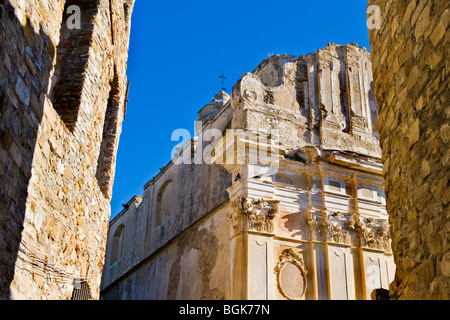 Bussana Vecchia, province d'Imperia, Italie Banque D'Images