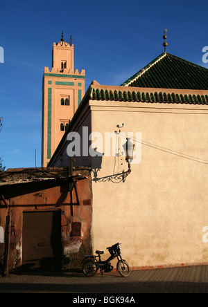 L'extérieur de Ali Ben Youssef Medersa Banque D'Images