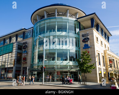 La maison d'angle de divertissement dans le centre-ville de Nottingham, Nottinghamshire England UK Banque D'Images