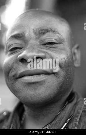 L'homme Afro Antillais photographié dans le sud de Londres Vauxhall Banque D'Images