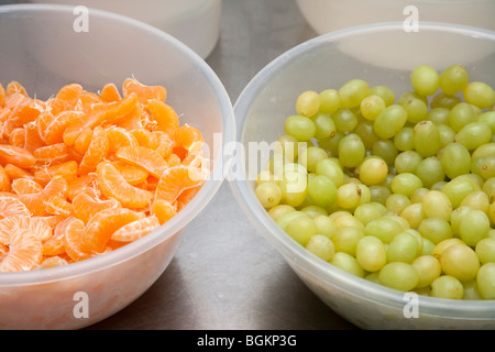 La transformation des aliments en gros usine, Irlande Banque D'Images