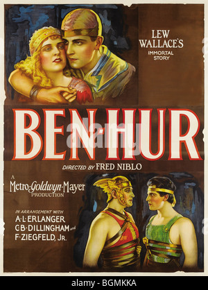 Ben-Hur : A Tale of the Christ Année : 1925 Réalisateur : Fred Niblo Film poster (USA) Banque D'Images