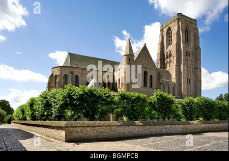 La Visitation de Notre Dame church, Belgique, Lissewege, Belgique Banque D'Images