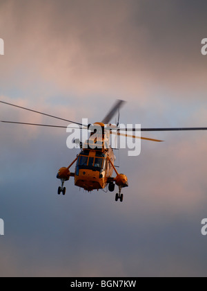 RAF Air Sea Rescue Helicopter. Banque D'Images