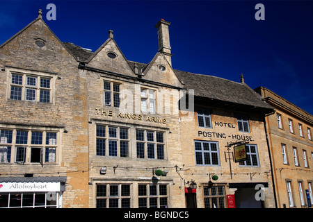 Kings Arms Coaching Inn Stow on the Wold Ville Gloucestershire England UK Cotswolds Banque D'Images