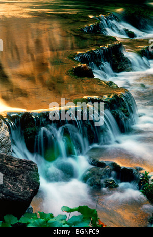 Havasu Creek près de confluence de la rivière Colorado dans le Parc National du Grand Canyon en Arizona Banque D'Images