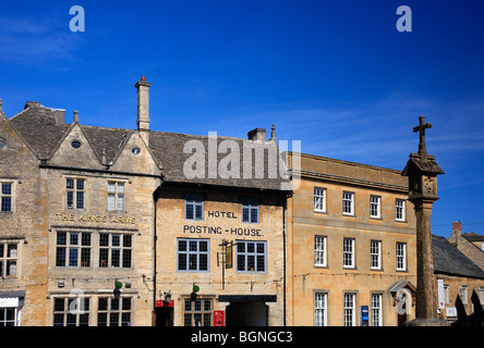 Kings Arms Coaching Inn Stow on the Wold Ville Gloucestershire England UK Cotswolds Banque D'Images