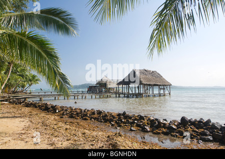 Bocas del Toro Panama Isla Carenero Banque D'Images