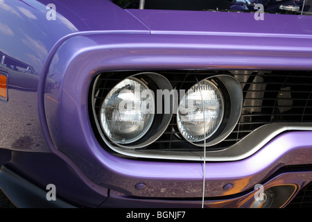 1971 Plymouth Road Runner 1972 GTX 426 HEMI Cuda par Satellite de commande poignée pistolet 1970 Chrysler Mopar Muscle Car Detroit Hot Rod Banque D'Images