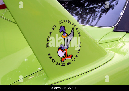 1970 Plymouth Road Runner 'Cuda HEMI Roadrunner 426 vert sublime Banque D'Images