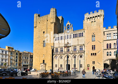 Palais des Archevêques, Narbonne, France. Banque D'Images