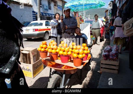 Mercado Lic Jose Castillo Tielemans. San Cristóbal de las Casas, Chiapas, Mexique. Banque D'Images