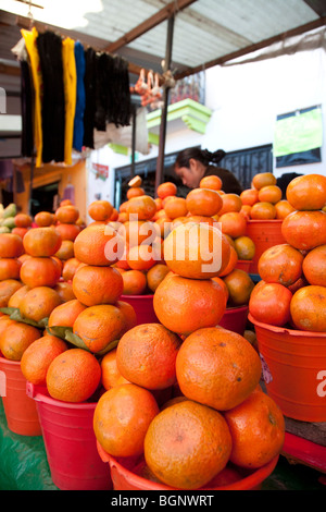 Mercado Lic Jose Castillo Tielemans. San Cristóbal de las Casas, Chiapas, Mexique. Banque D'Images