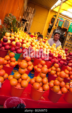 Mercado Lic Jose Castillo Tielemans. San Cristóbal de las Casas, Chiapas, Mexique. Banque D'Images