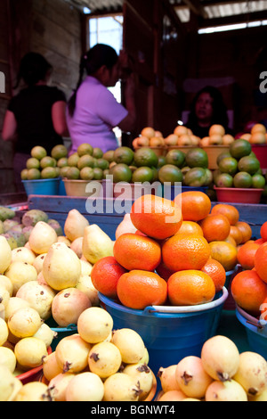 Mercado Lic Jose Castillo Tielemans. San Cristóbal de las Casas, Chiapas, Mexique. Banque D'Images