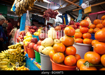 Mercado Lic Jose Castillo Tielemans. San Cristóbal de las Casas, Chiapas, Mexique. Banque D'Images