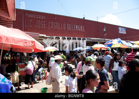 Mercado Lic Jose Castillo Tielemans. San Cristóbal de las Casas, Chiapas, Mexique. Banque D'Images