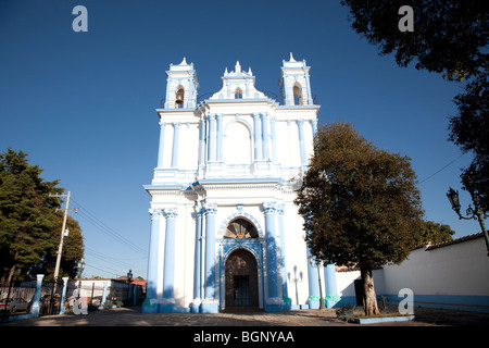 Eglise de Santa Lucia. San Cristóbal de las Casas, Chiapas, Mexique. Banque D'Images