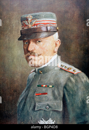 Luigi Cadorna 1850 à 1928. L'italien, le maréchal et commandant en chef de l'armée italienne pendant la première partie de la Seconde Guerre mondiale Banque D'Images