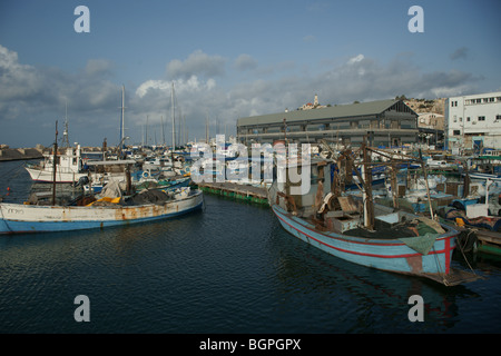 Ajamy ,Al-Ajami,Port de Jaffa, Israël Banque D'Images