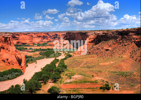 L'entrée du Canyon de Chelly Navajo Nation Banque D'Images