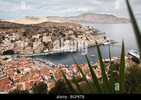 Île de Symi / Insel Symi Banque D'Images