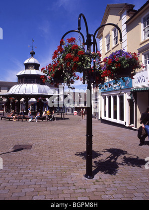 Place du marché, au nord Walsham, Norfolk, UK Banque D'Images