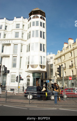 Pitcher et piano, Queens Hotel, Brighton Banque D'Images