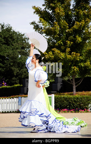 Danseurs de Flamenco, juste de l'État du Texas, Dallas, Texas, USA Banque D'Images