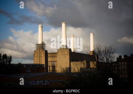 Battersea Power Station de Londres, Angleterre, Grande-Bretagne, Royaume-Uni Banque D'Images