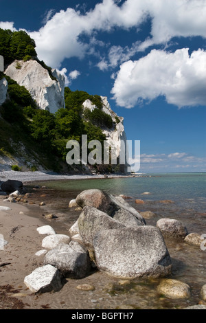 Moens klint. Le Danemark. Banque D'Images