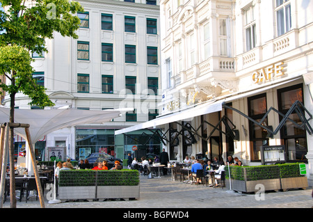 Café Mozart, Vienne, Autriche Banque D'Images