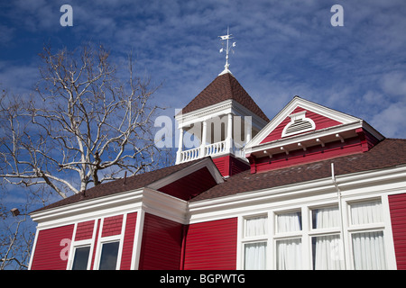 L'école historique de Santa Clara, construit en 1896 situé dans le Santa Clarita Valley dans le comté de Ventura en Californie Banque D'Images