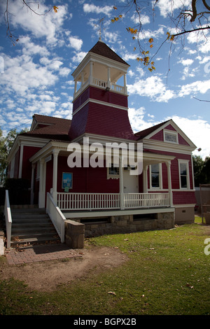 L'école historique de Santa Clara, construit en 1896 situé dans le Santa Clarita Valley dans le comté de Ventura en Californie Banque D'Images