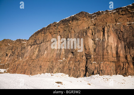 Salisbury Crags, Holyrood Park, Édimbourg Banque D'Images