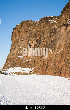 Salisbury Crags, Holyrood Park, Édimbourg Banque D'Images