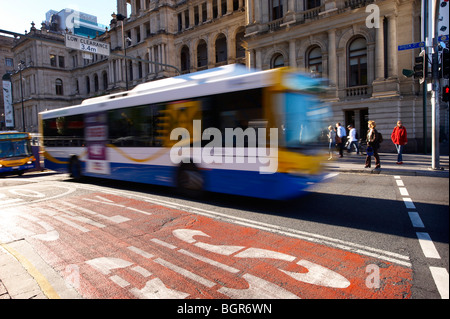 Bus ville Brisbane Queensland Australie Banque D'Images