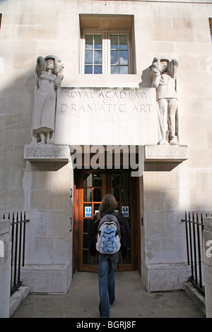 Royal Academy of Dramatic Art (RADA), Londres Banque D'Images