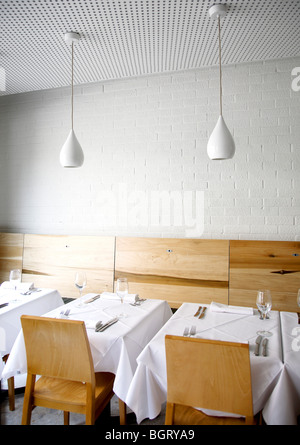 OSTERIA EMILIA RISTORANTE, London, Royaume-Uni, BURD HAWARD ARCHITECTES Banque D'Images