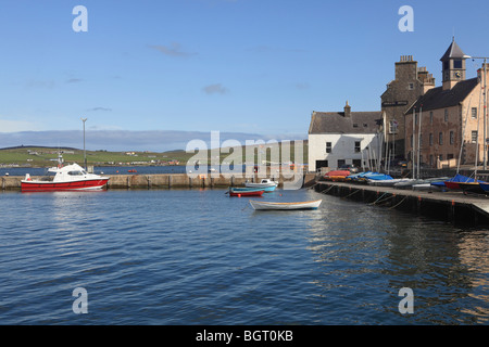 Îles Shetland Lerwick, Banque D'Images