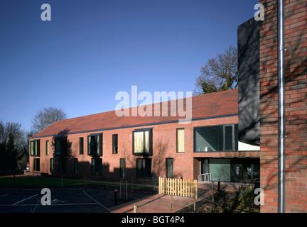 HIGHGROVE HOUSE-AUX LOGEMENTS, Londres, Royaume-Uni, DUGGAN MORRIS ARCHITECTS Banque D'Images