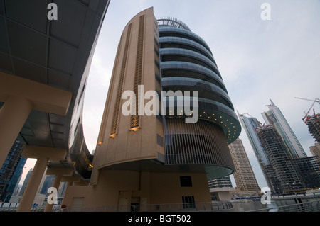 Tour gastronomique, la Marina de Dubaï, Dubaï Banque D'Images